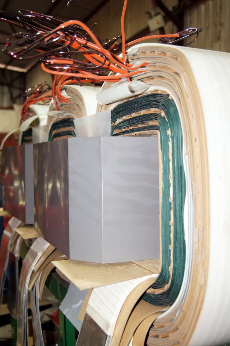 Bobinado en fabricación — foto real de Transformadores MCD